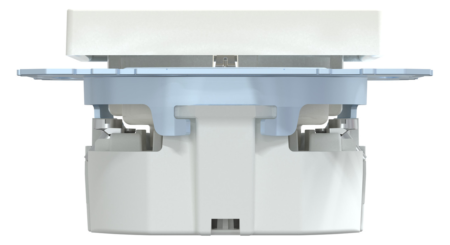 Steckdose 1f polws glz System M UP IP20