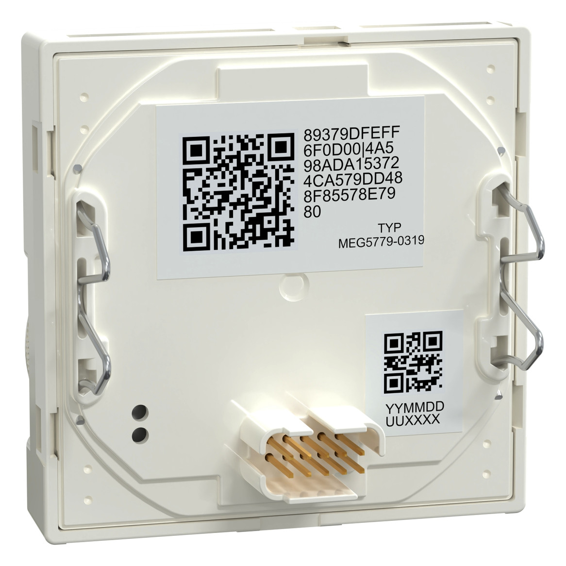 Raumtemperaturregler UP Zigbee polws glz Bedienelement Mit Vor-Ort Bedienung