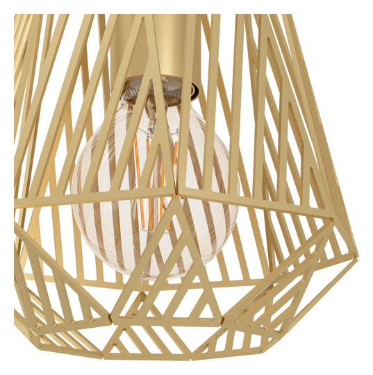 EGLO Hängeleuchte STYPE goldfarben 43696 