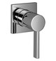 Dornbracht Fertigmontageset UP-Einhandmischer, mit Abdeckplatte 80x80mm, Dark Platinum gebürstet