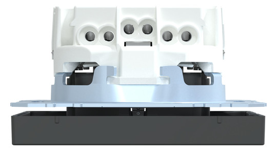 Steckdose 1f anth glz System Design UP IP20
