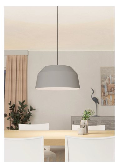 EGLO Hängeleuchte CONTRISA grau   900381 