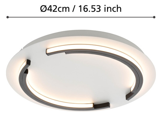 EGLO LED-Deckenleuchte D:420      900328 