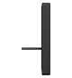 Zentralplatte TAE 3f System Design anth Schraubbef m.Beschr.Feld