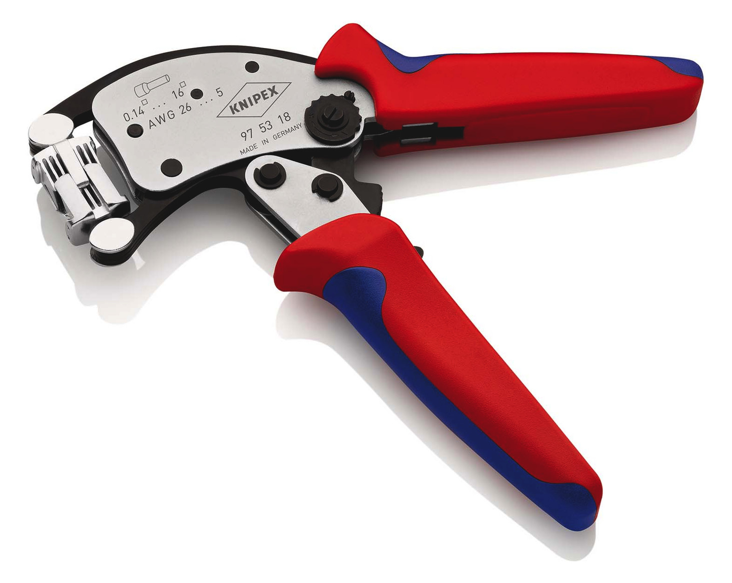 Crimpzange mech 200mm Aderendh AWG26-5 0,14-16qmm
