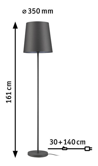 Paulmann Stellan II Stehleuchte    80105 