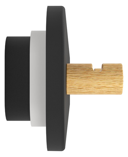 EGLO LED-Wandleuchte Schwarz/Holz  99596 
