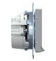 Steckdose 1f alu mt System M UP m.OL m.BS Mit Orientierungslicht IP20