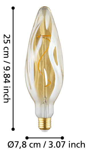 EGLO Leuchtmittel E27-LED CF78 4W 110276 