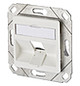Multifunktionsdose UP Kanaleinb 1slot ws Unterputzmontage RAL9010