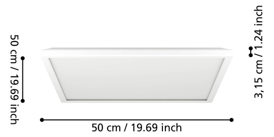 EGLO LED-CCT Deckenleuchte        901452 