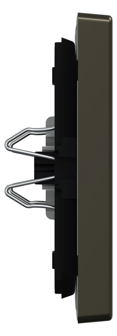 Wippe Serien Schalter System Design mokka metallic