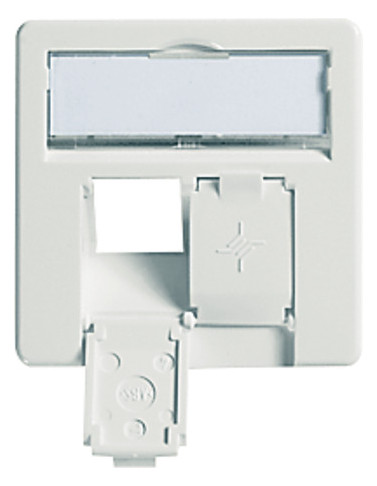 Zentralplatte Mod-Jack 2f aws Schraubbef ohne