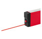 Wasserwaage Alu 610mm 2Lib m.Laser magn elektr Mit Laser