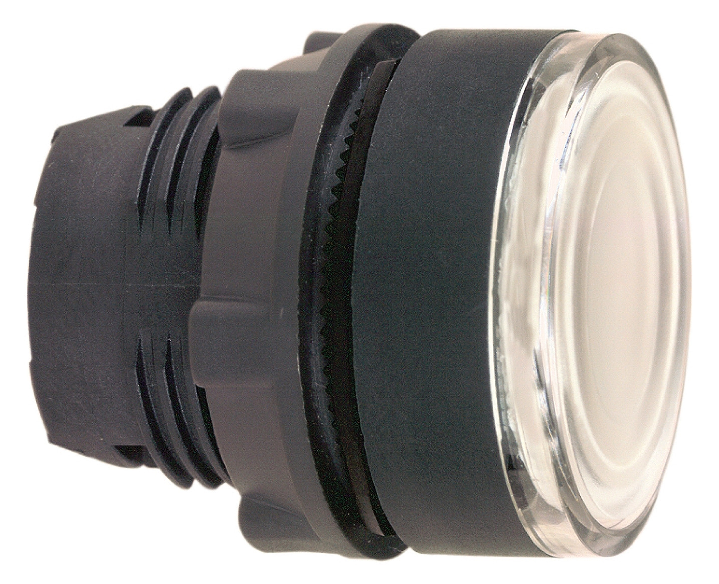 Drucktaster Front 1f ws bel.b Ø22mm rnd IP66 Geeignet für Beleuchtung Tastend