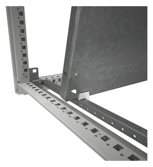 Standschrank ST IP55 B800xH1800xT500mm pulverbesch RAL7035 Koppelbar