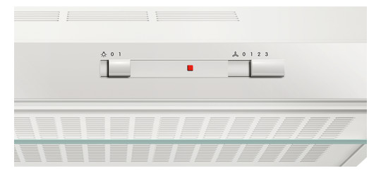 Dunstabzugshaube UB Serie 2 600mm ws D 68dB Unterbaugerät 250cbm/h Ø100-120mm