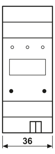 Datenschnittstelle REG 2TE KNX Eth