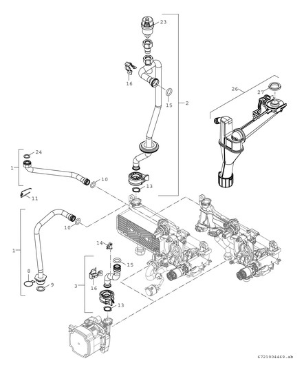 BOSCH Gas-Brennwertgerät Condens GC5300iW 24 P 23, mit Speicheranschluss, weiß