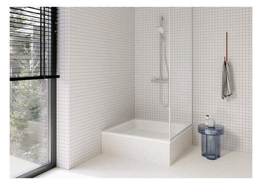 Duschwanne BetteQuinta 120x120x15cm, calypso