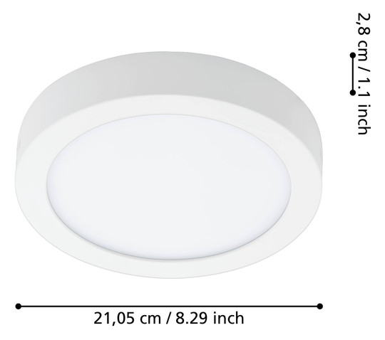 EGLO LED-CCT Deckenleuchte D:210  900103 