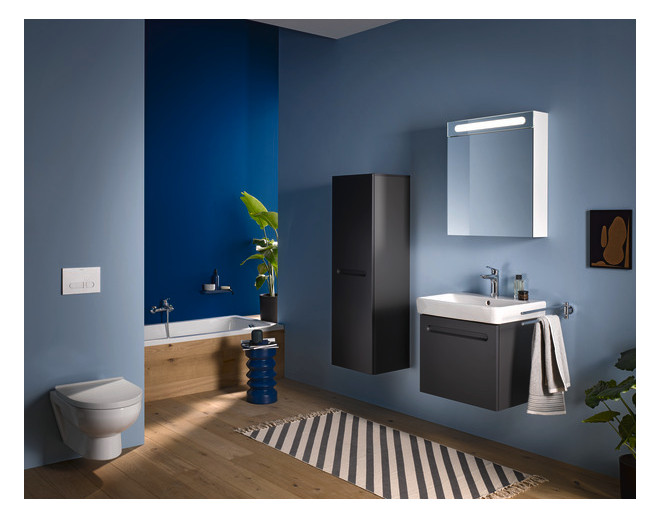 Duravit Wand-WC Set No. 1 mit WC-Sitz, Rimless, weiß
