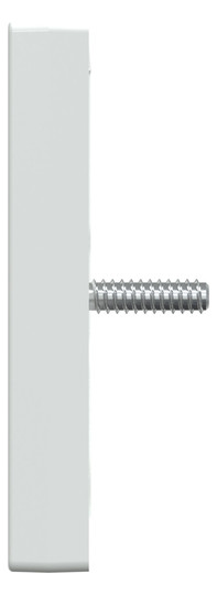 Zentralplatte Sat/TV/Radi System M akws Schraubbef 3f aktivweiß