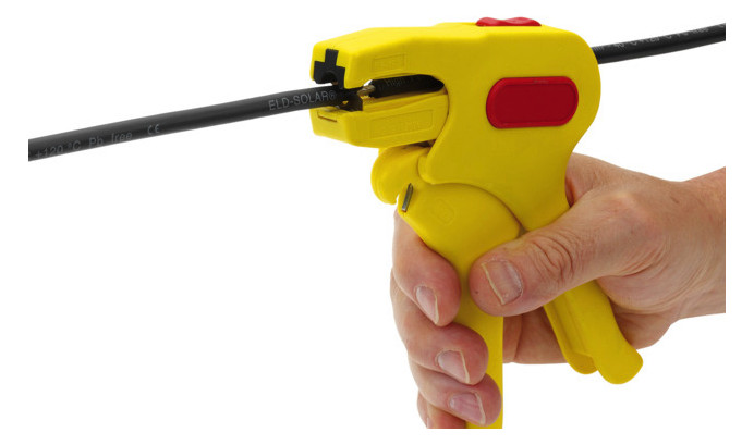 Abisolierwerkzeug Ø1,3-2,7mm 1,5-10qmm rnd Rundschn Auswechselbare Messer