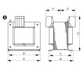 BLOCK USTE 1200/ 2x115    USTE1200/2x115 