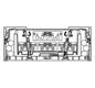 Geräteeinbaukanal Kst 170x68mm ver-ws RAL9016 GEB-K unbeh 10050qmm 2000mm