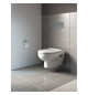 Duravit Wand-WC Set No. 1 mit WC-Sitz, Rimless, weiß
