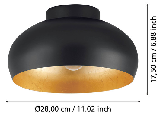 EGLO Wand und Deckenleuchte       900554 