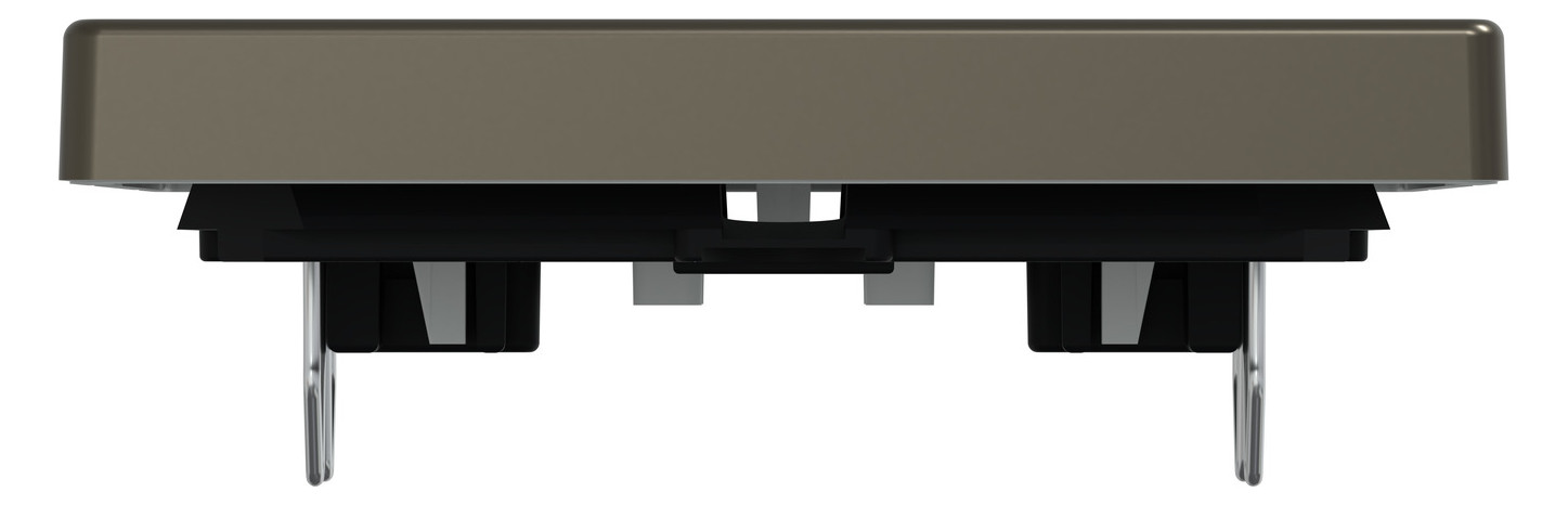 Wippe Schalter System Design mokka metallic