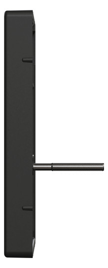 Zentralplatte TAE 3f System Design anth Schraubbef m.Beschr.Feld