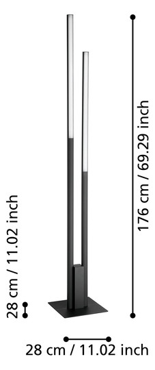 EGLO Stehleuchte FRAIOLI-Z        900082 