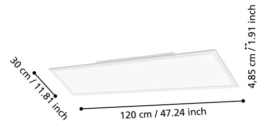 EGLO Wand und Deckenleuchte       900047 