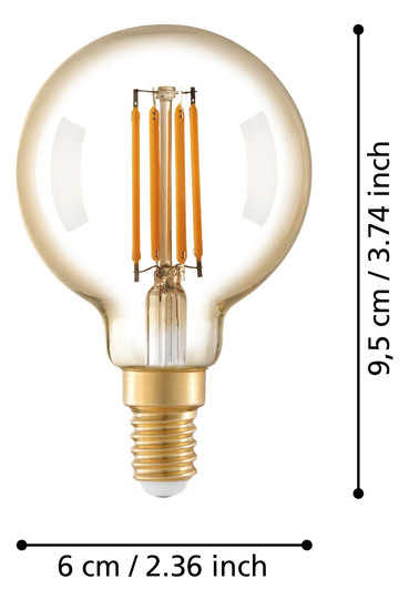 EGLO Leuchtmittel E14-LED G60 4W  110061 