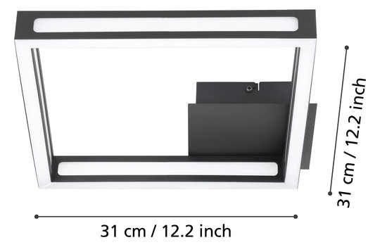 EGLO LED-Deckenleuchte 315x315     99787 
