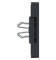 Zentralplatte USB 2f anth Klemmbef m.Aufdr
