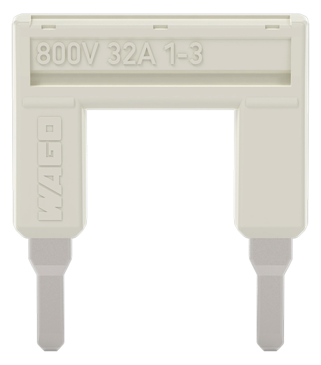 Querverbinder 2p Serie 2004 steckb isol 32A m.Berührungss