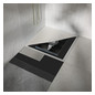 Bette Duschfliese BetteAir 1000 x 900 mm, jasmin, Rechteck, glasierter Titan-Stahl