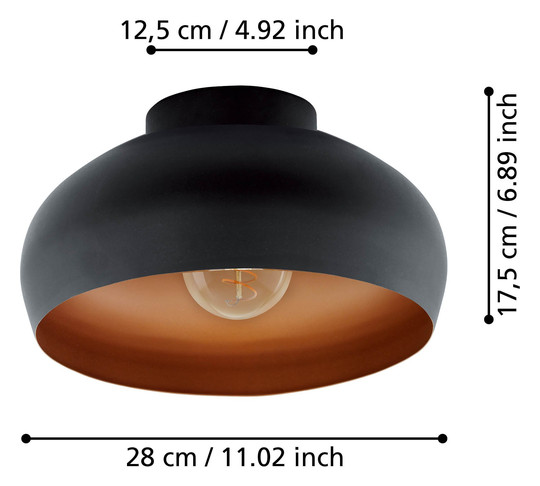 EGLO Wand und Deckenleuchte       900555 