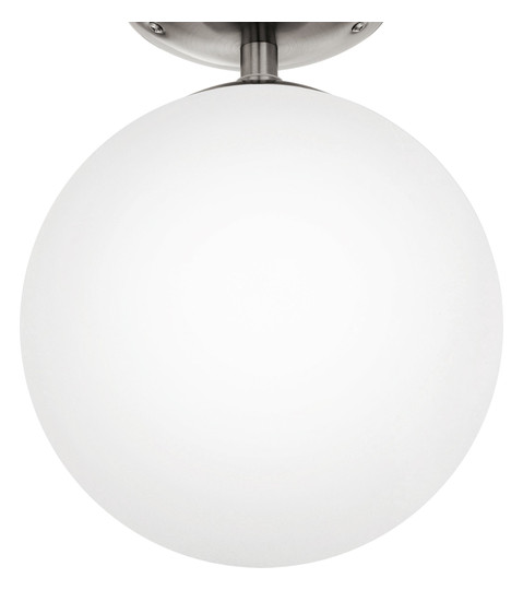 EGLO DL/1 E27 NICKEL-M/OPAL-MATT 'RONDO' 