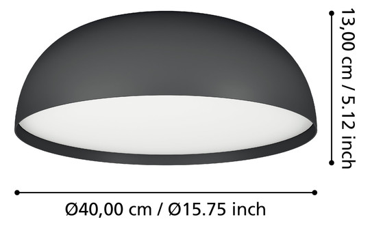EGLO Wand und Deckenleuchte       900406 