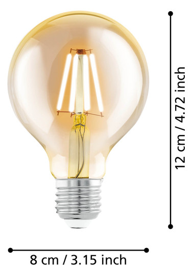 EGLO Leuchtmittel E27-LED G80 4W  110052 