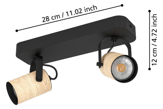 EGLO Balkenspot/2 GU10            900437 