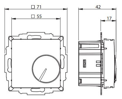 Eberle             UTE 1001-RAL9010-G-55 