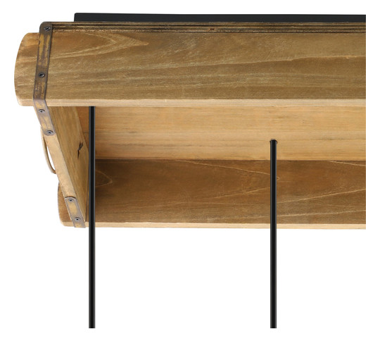 EGLO Hängeleuchte/6 Schwarz/Holz   43592 