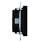 Raumtemperaturregler UP System M KNX m.Abdeckpl Mit Vor-Ort Bedienung