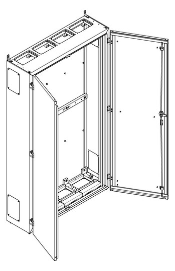 ABN Standgehäuse schutziso.IP55   NT412P 